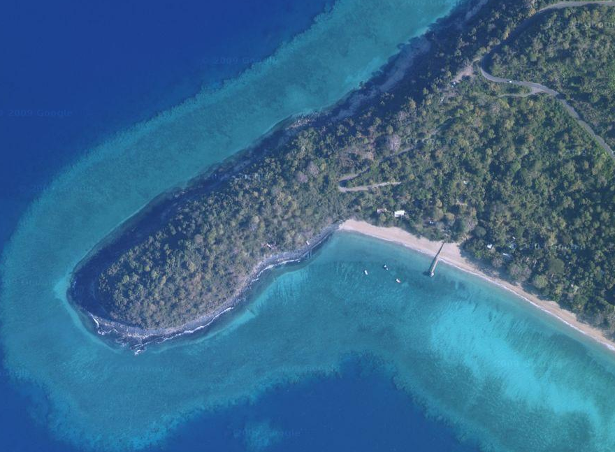 La belle plage de N'Gouja à Mayotte